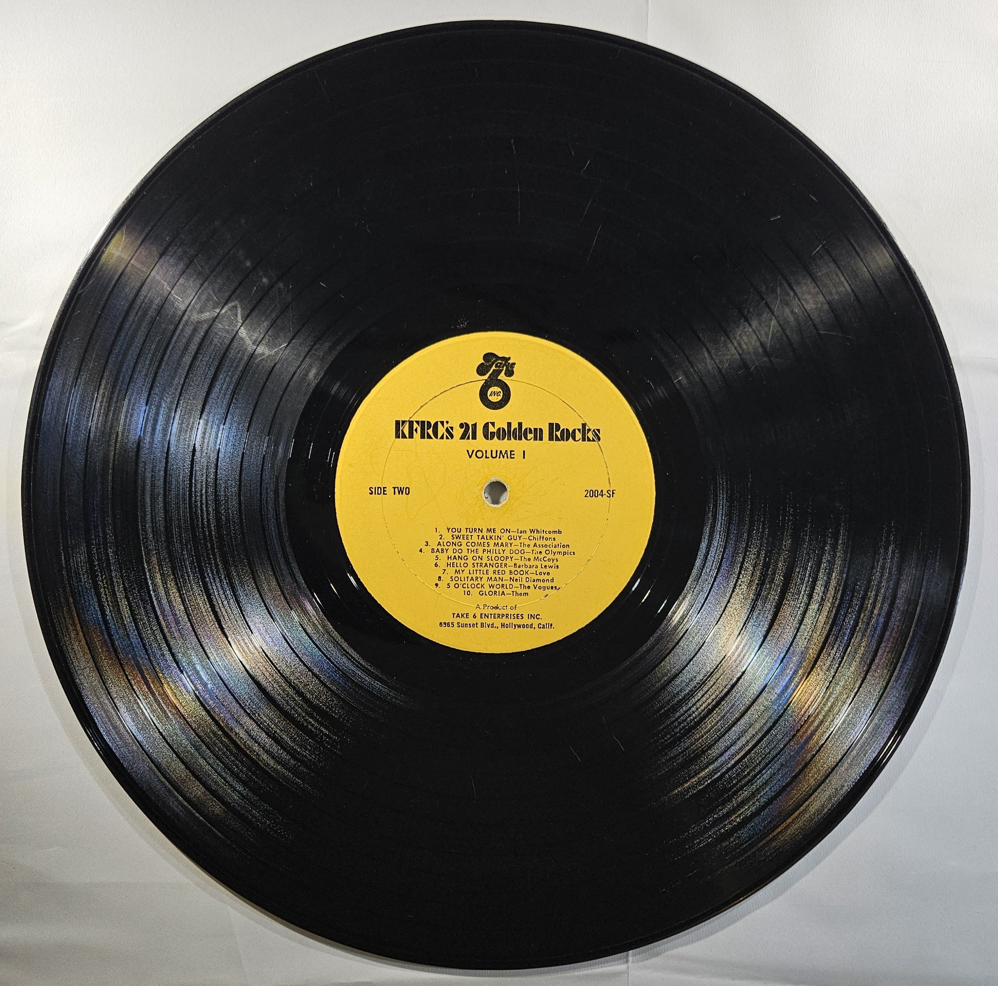 Various - KFRC - The Big 610 - 21 Golden Rocks [1967 Used Vinyl Record LP]