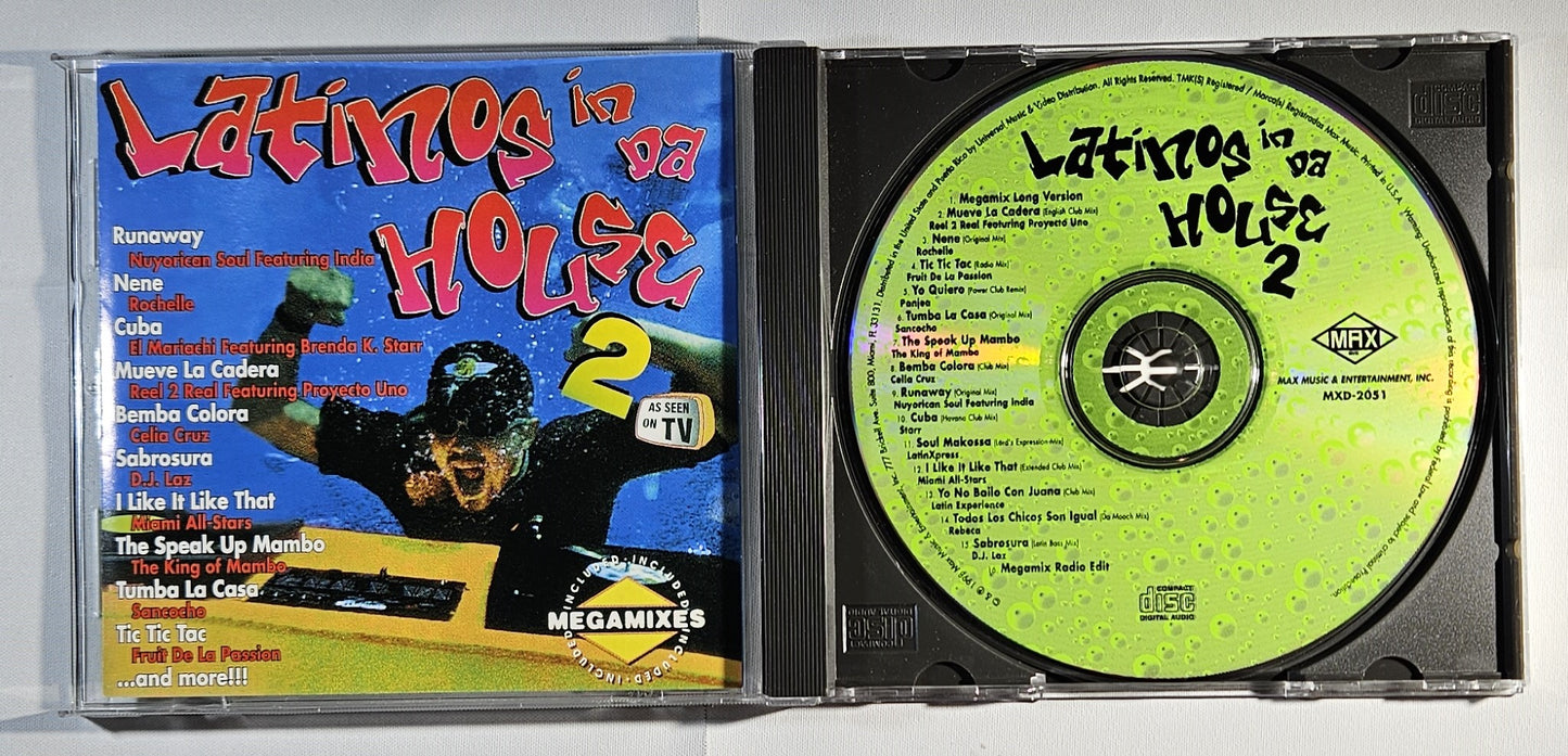 Various - Latinos in Da House 2 [1998 Compilation] [Used CD]