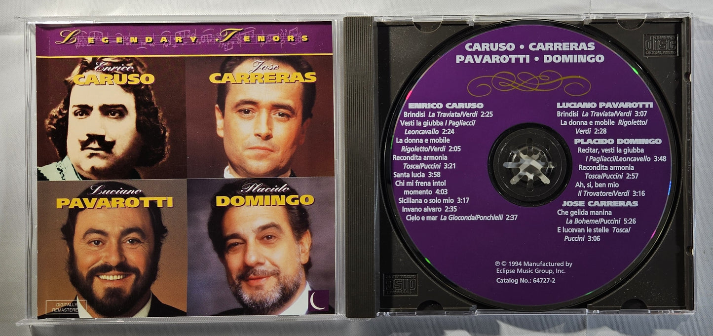Various - Legendary Tenors [1994 Remastered Compilation] [Used CD]