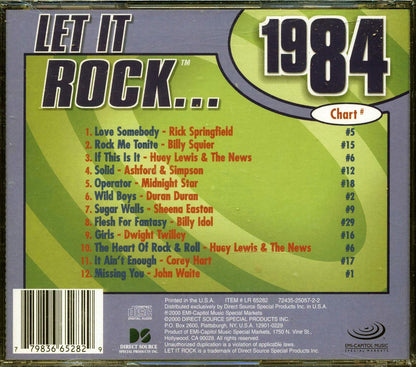 Various - Let It Rock...1984 [2000 Compilation] [New CD]