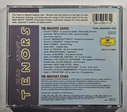Various - Mad About Tenors [1996 Compilation] [Used CD]