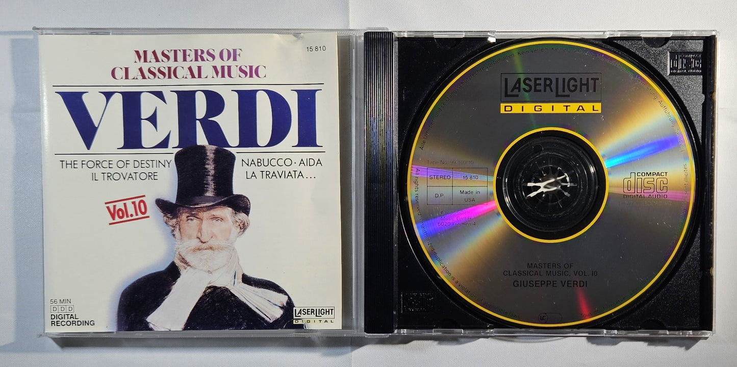 Masters of Classical Music, Vol. 10: Verdi [1988 Compilation] [Used CD]