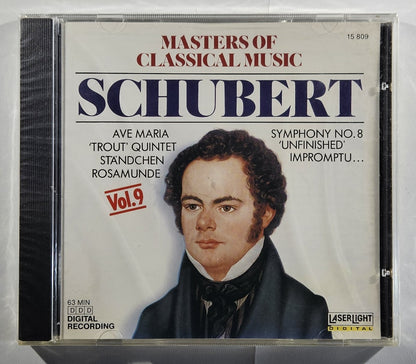Various - Masters of Classical Music Vol.9 Schubert [1988 New CD]