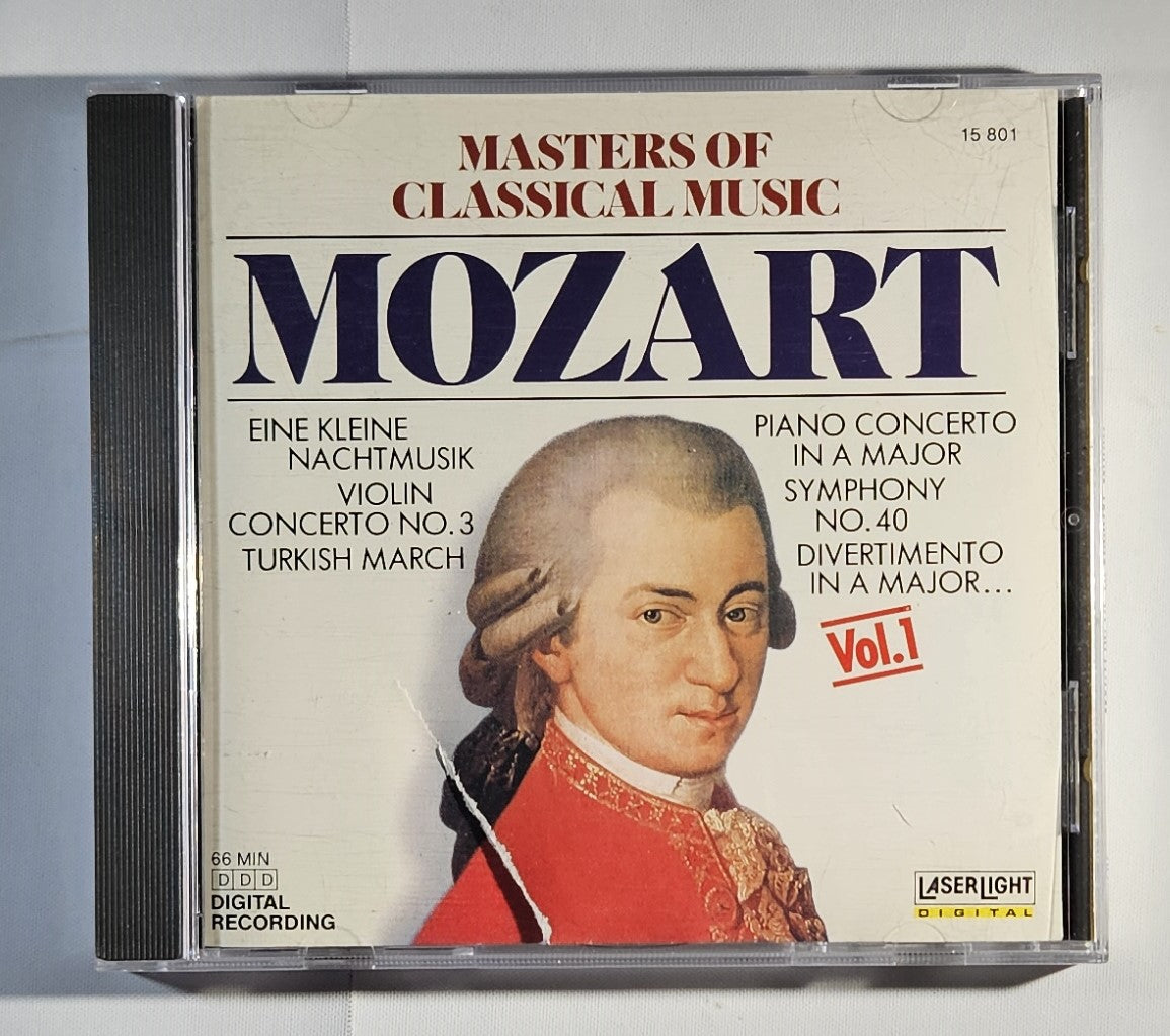 Various - Masters of Classical Music, Vol. 1: Mozart [1988 Used CD]