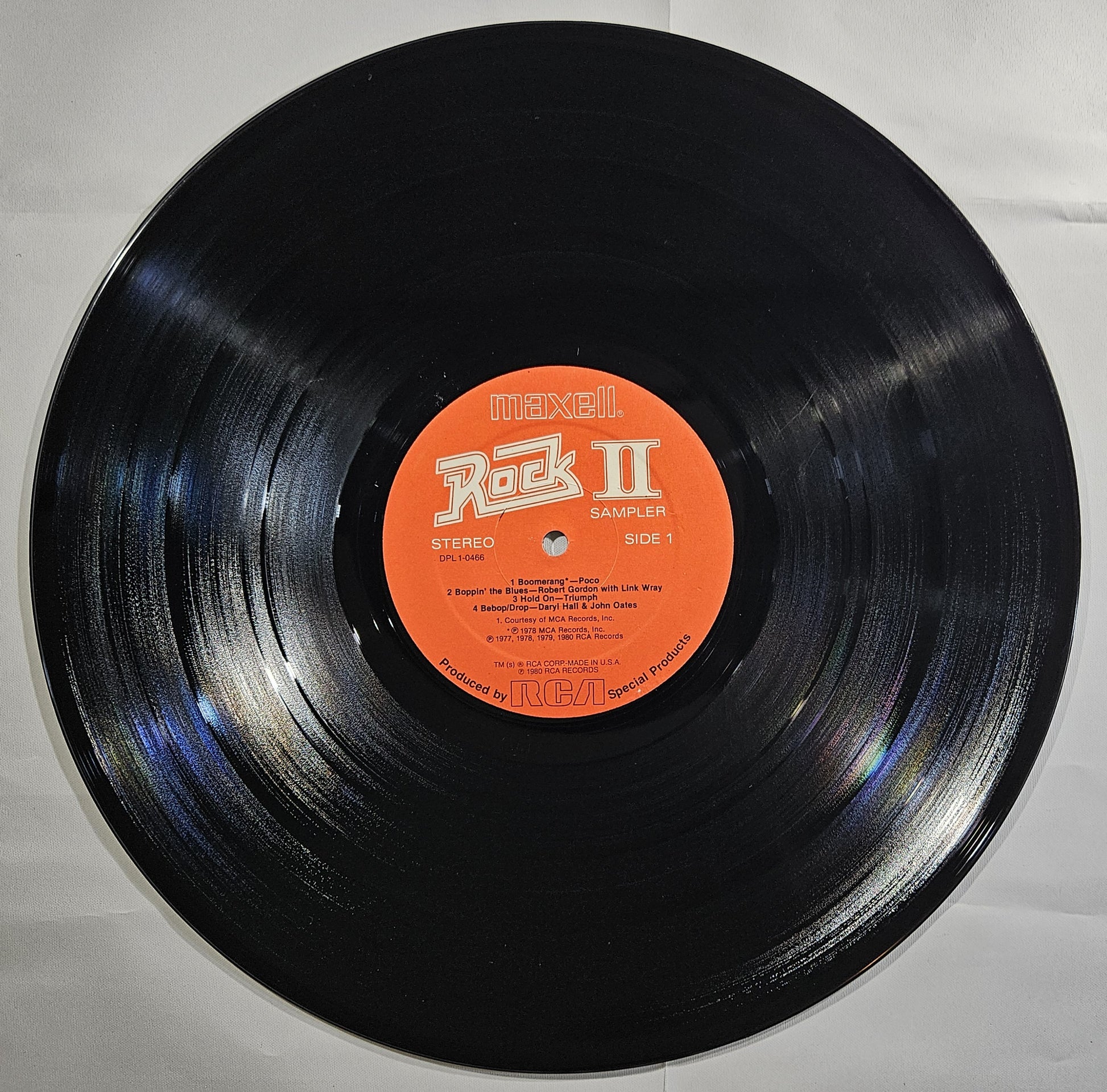 Various - Maxell Rock II Sampler [1980 Used Vinyl Record LP]