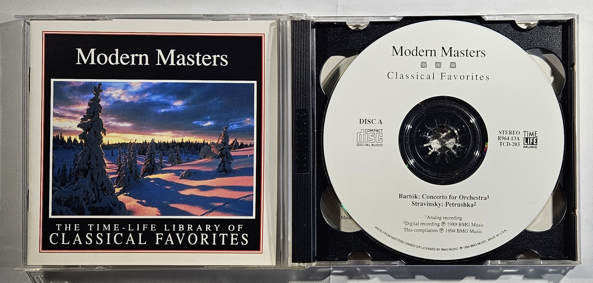 Various - Modern Masters [1994 Club Edition Remastered ] [Used Double CD]