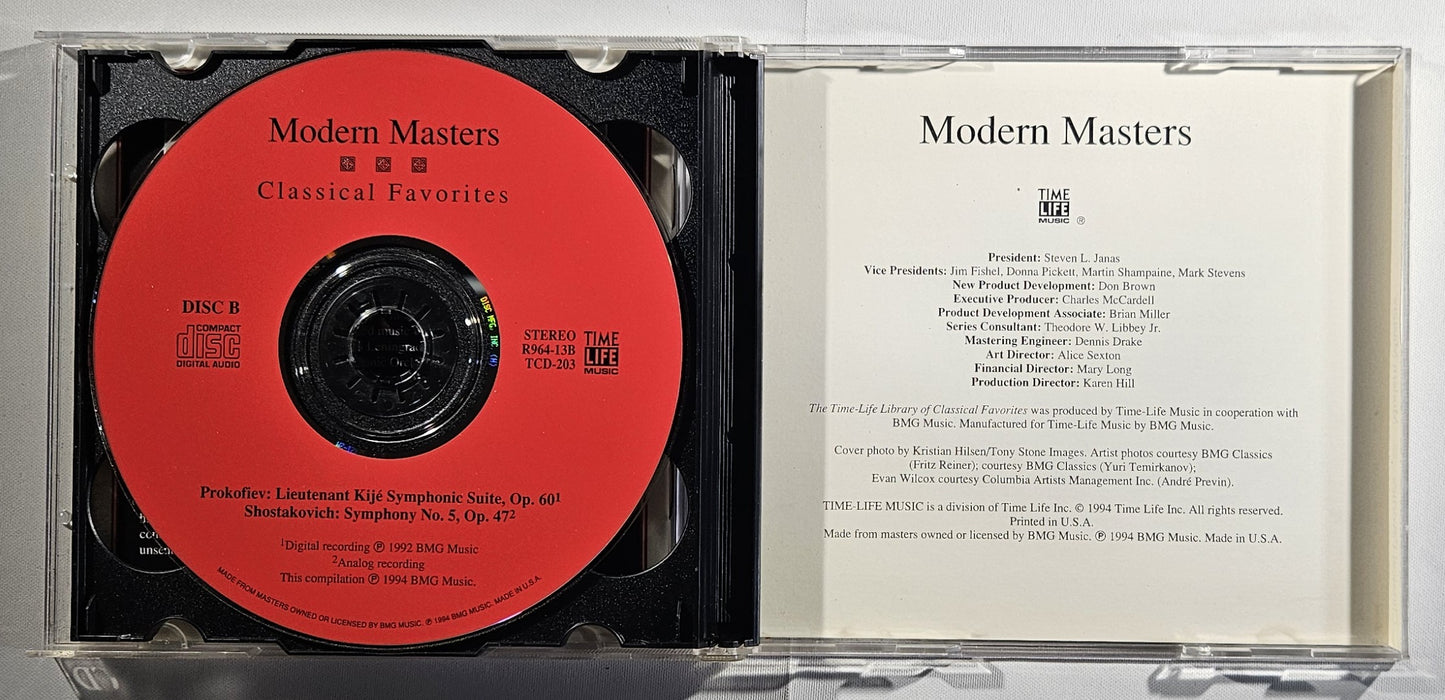 Various - Modern Masters [1994 Club Edition Remastered ] [Used Double CD]