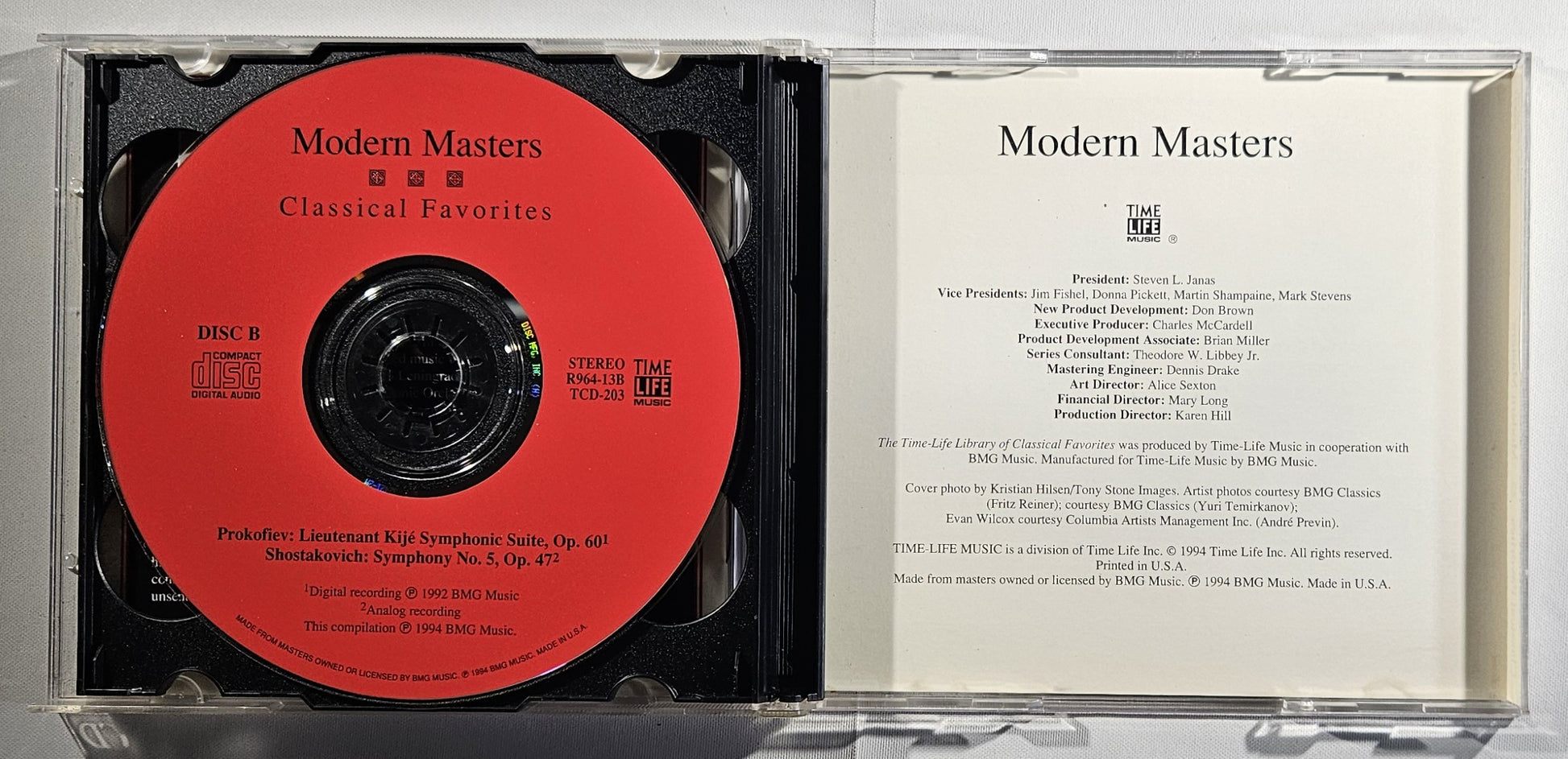 Various - Modern Masters [1994 Club Edition Remastered ] [Used Double CD]