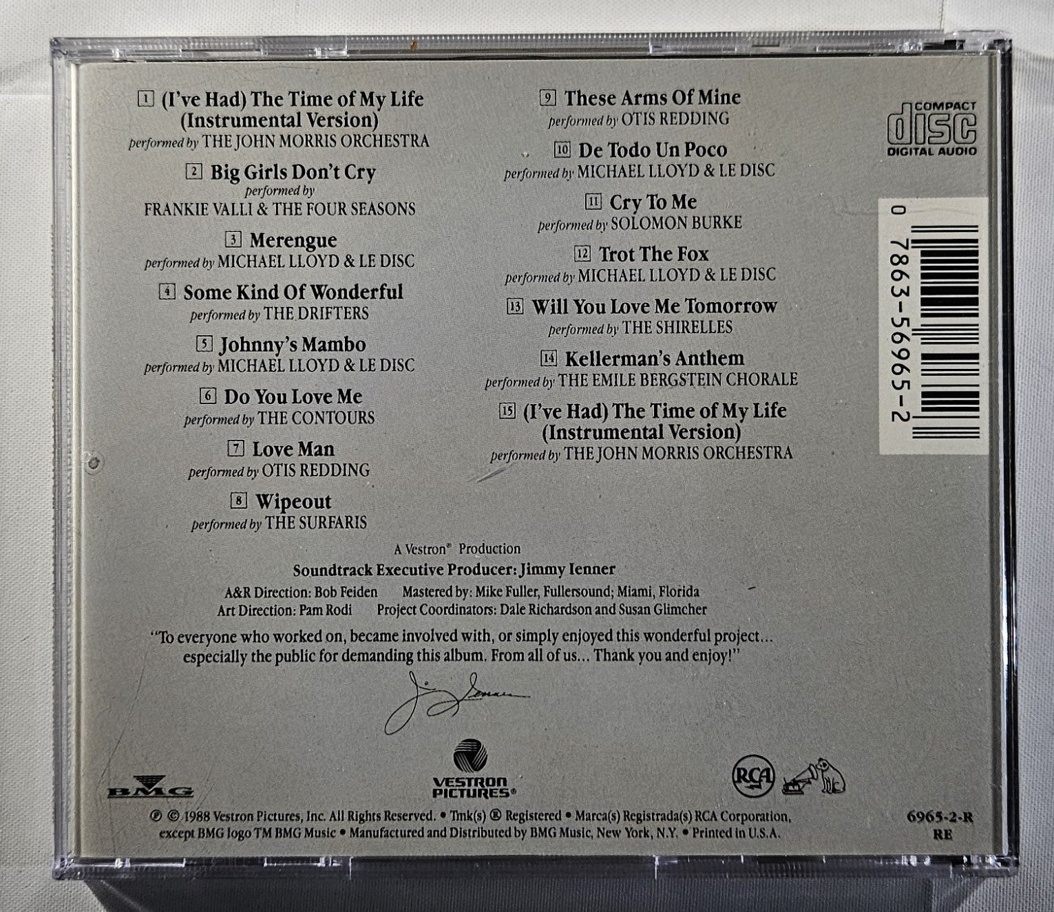 Various - More Dirty Dancing [1988 Repress] [Used CD]