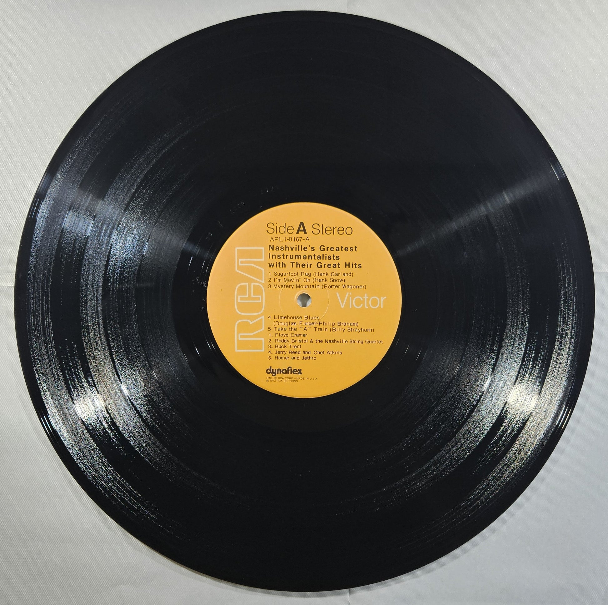 Various - Nashville's Greatest Instrumentalists [1973 Promo] [Used Vinyl Record LP]