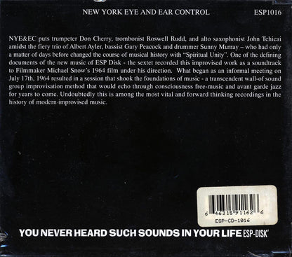 Various - New York Eye and Ear Control [2013 Reissue Remastered] [New CD]
