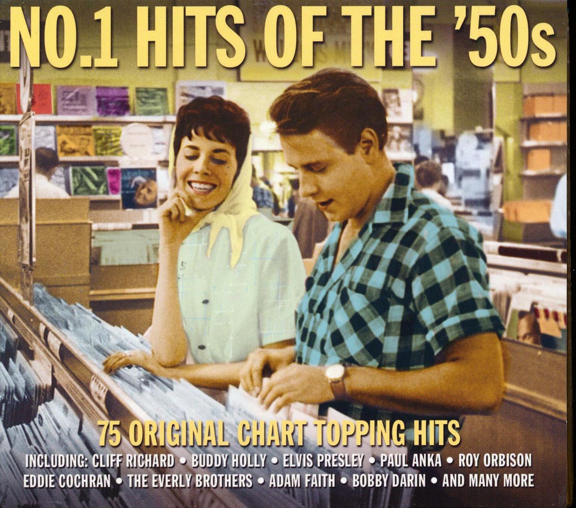 Various - No. 1 Hits of the '50s [2011 Compilation] [New Triple CD]