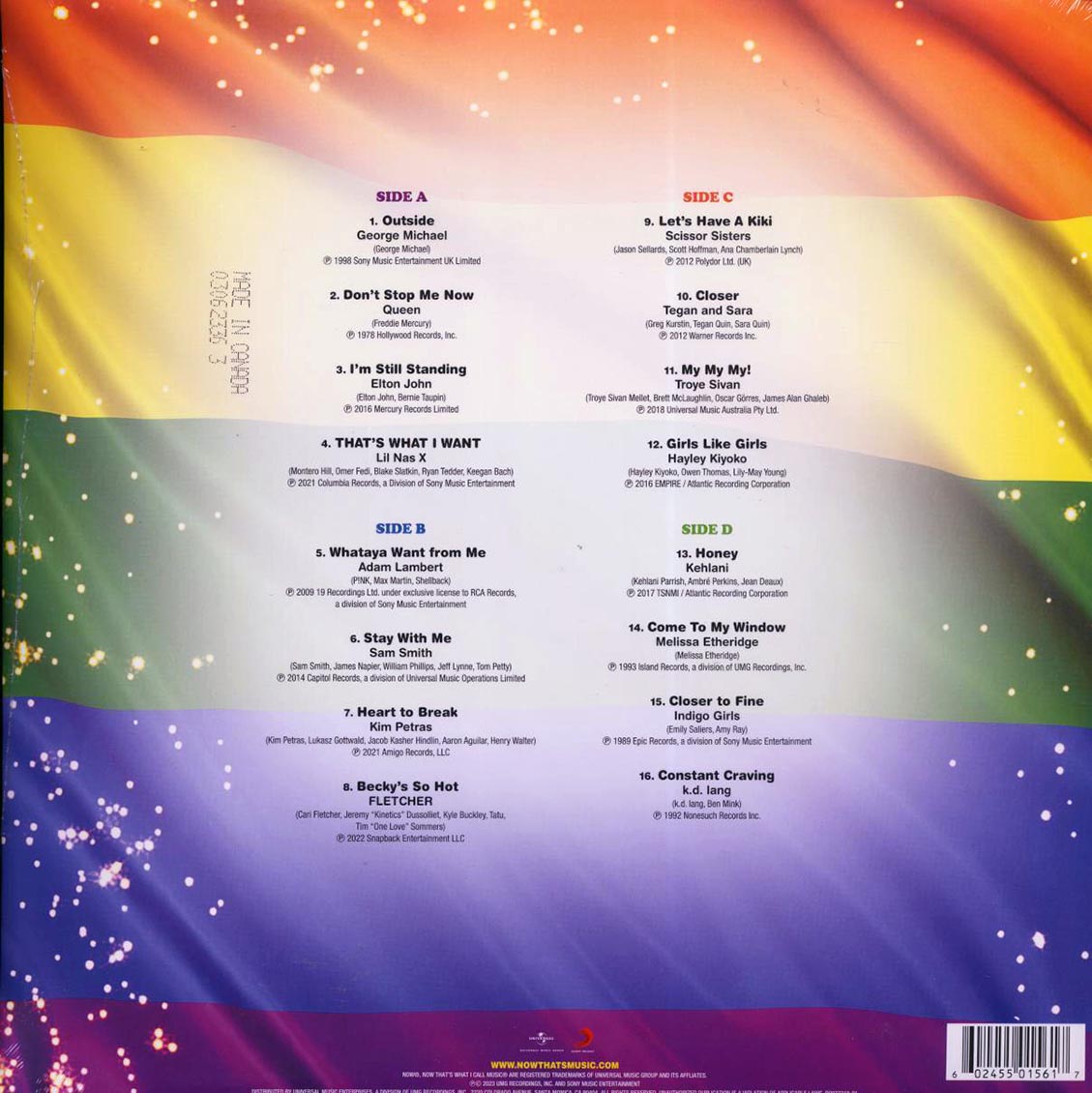 Various - Now That's What I Called Proud [2023 Color] [New Double Vinyl Record LP]