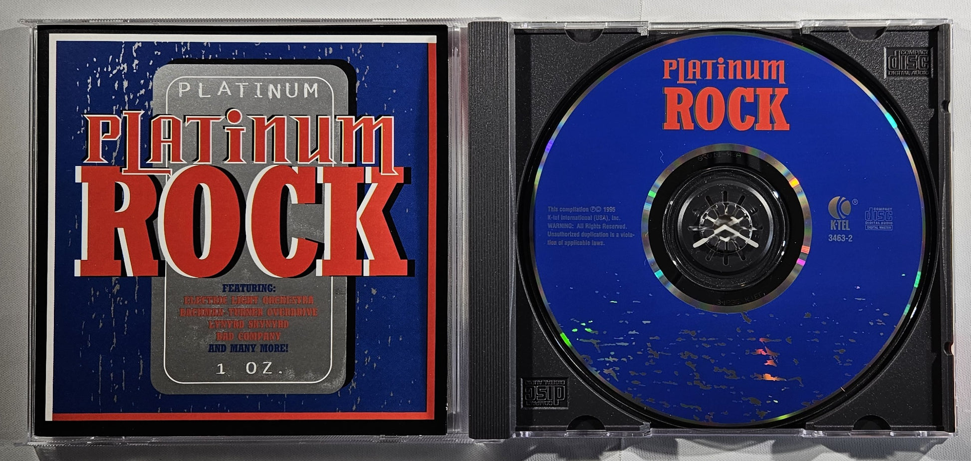 Various - Platinum Rock [1995 Compilation] [Used CD]