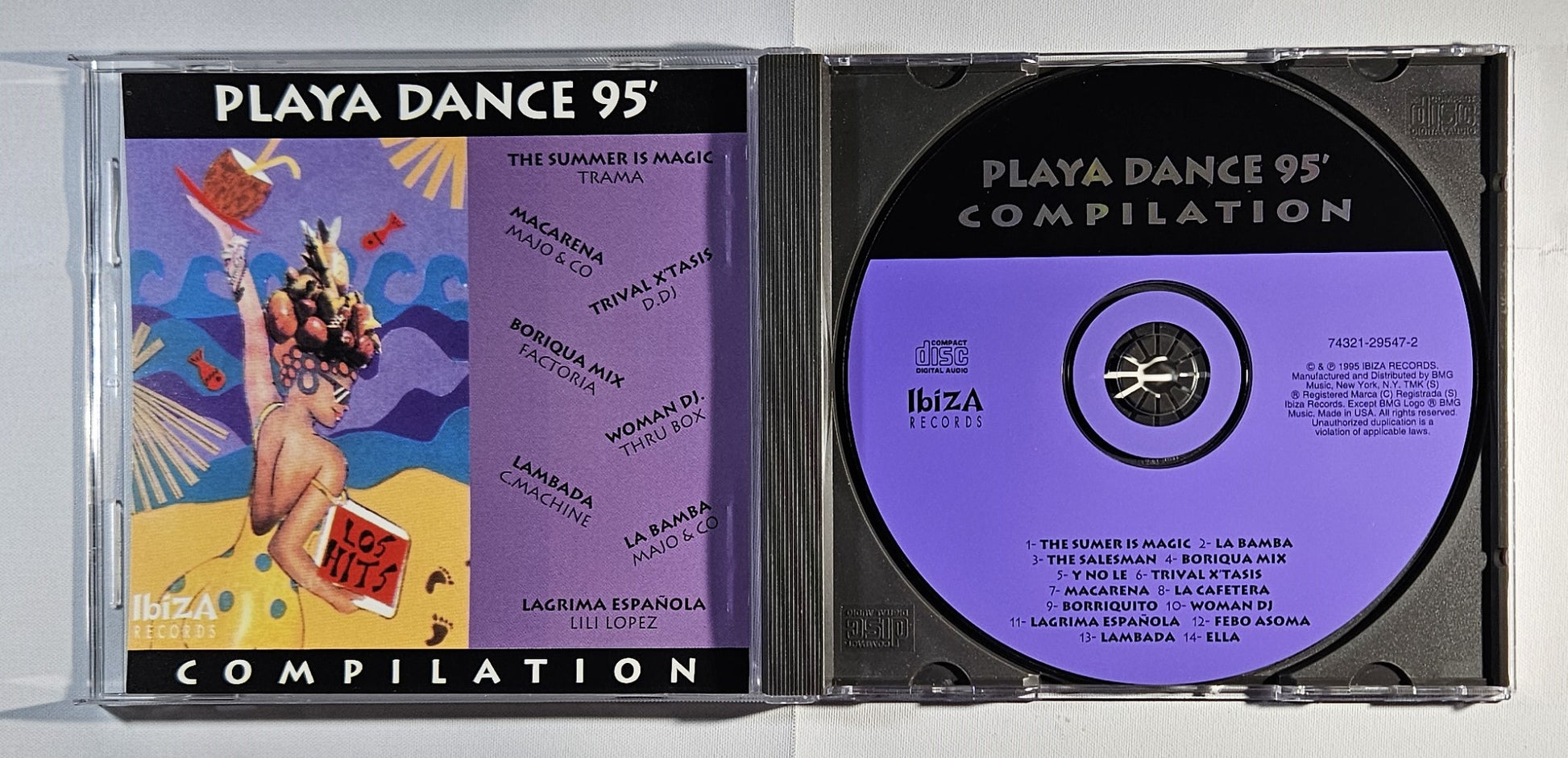 Various - Playa Dance '95 [1995 Compilation] [Used CD]