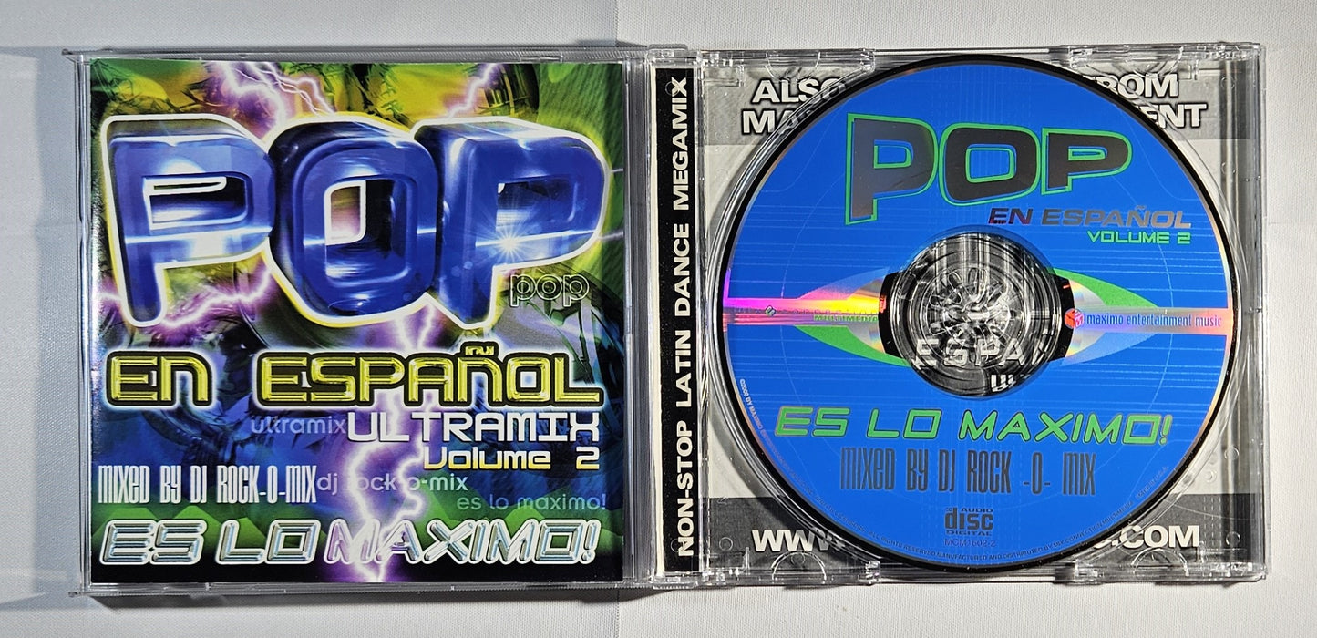 Various - Pop En Espanol Ultra Mix, Vol. 2 [2000 Mixed Compilation] [Used CD]