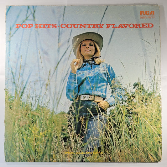 Various - Pop Hits - Country Flavored [1972 Compilation] [Used Vinyl Record LP]