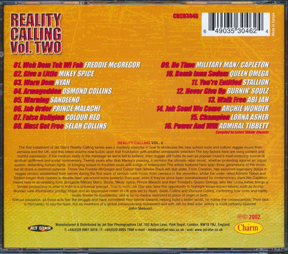 Various - Reality Calling Vol. Two [2002 Compilation] [New CD]