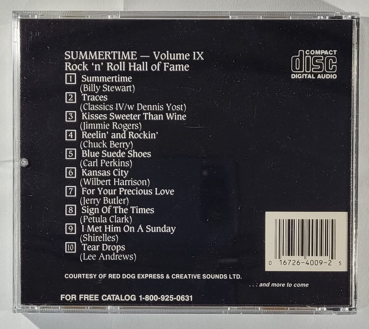 Various - Rock and Roll Hall of Fame Volume IX [Used CD]