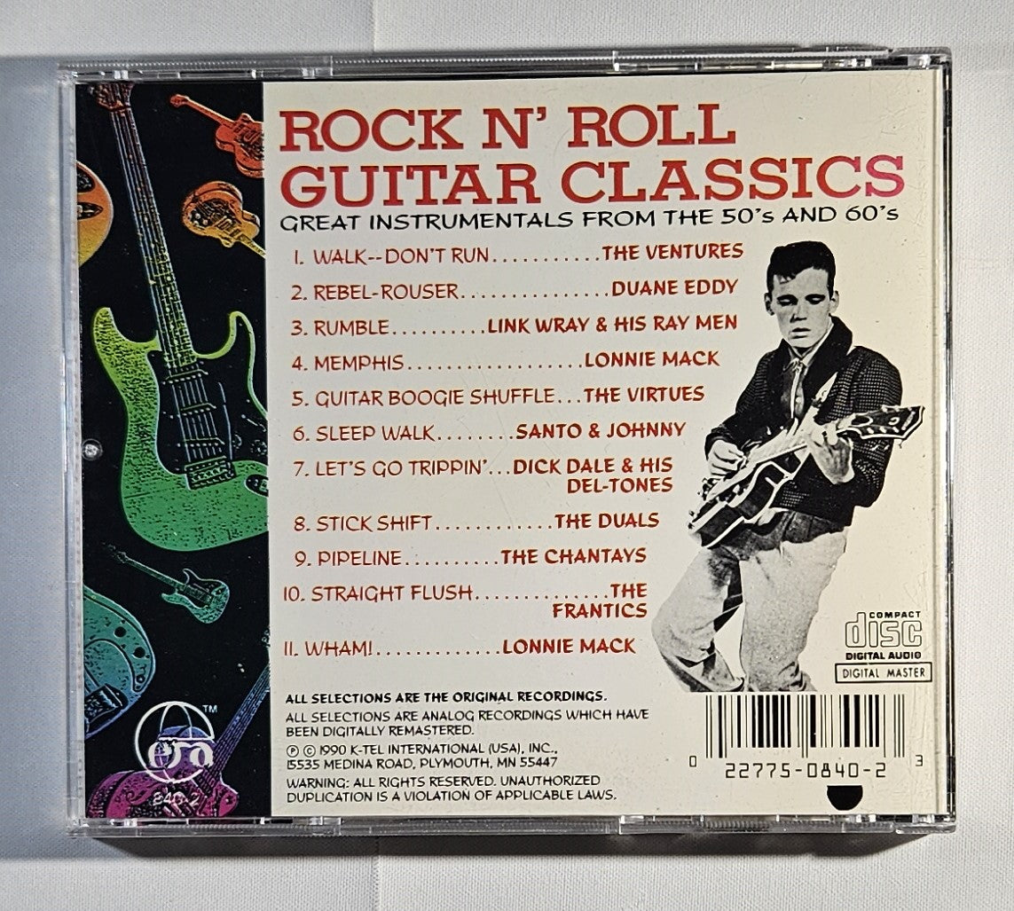 Various - Rock n' Roll Guitar Classics [1990 Compilation] [Used CD]