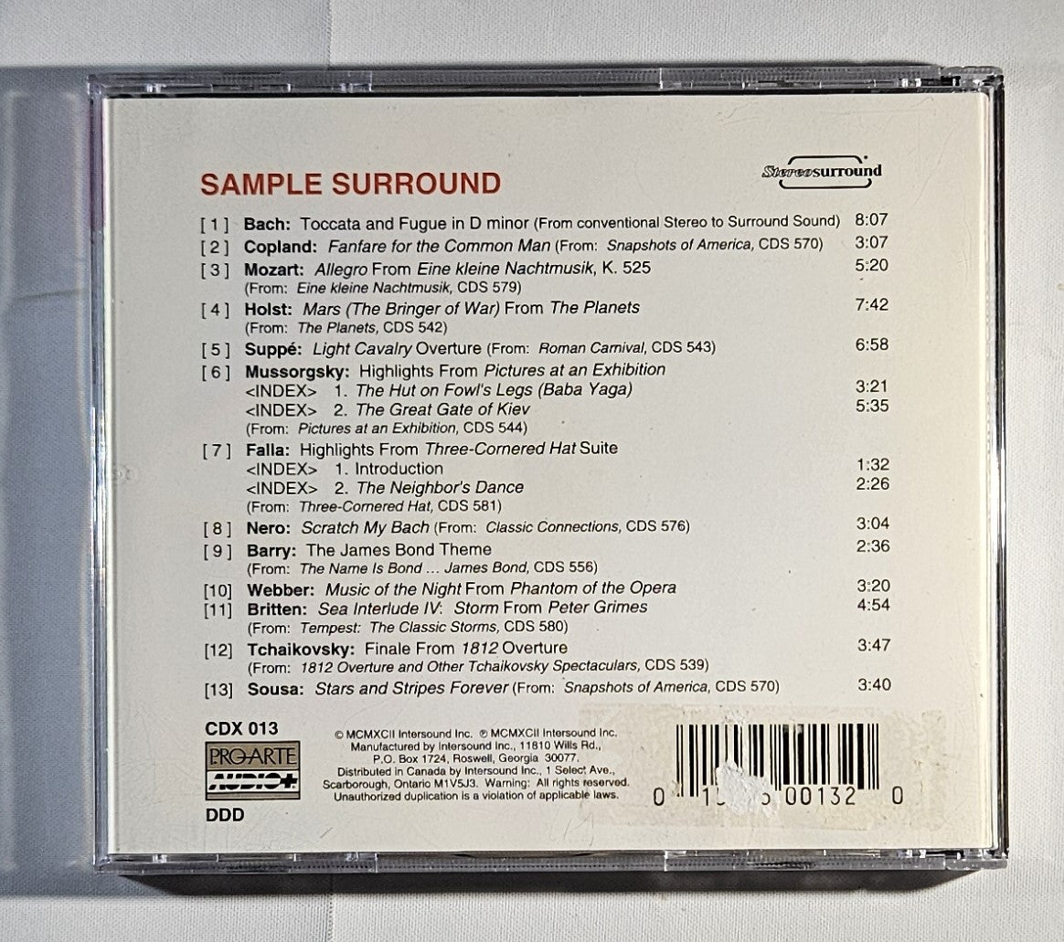 Various - Sample Surround [1992 Compilation Sampler] [Used CD] [B]