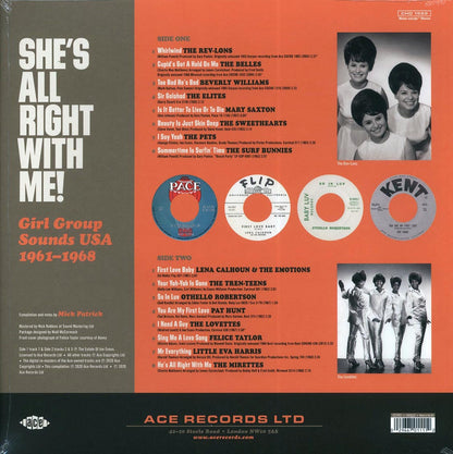 Various - She's All Right With Me! Girl Group Sounds USA 1961-1968 [2020 Remastered Mono] [New Vinyl Record LP]