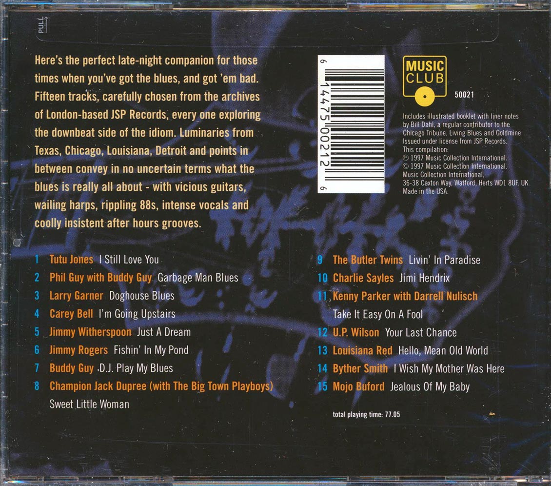 Various - Slow Burn: An After Hours Blues Collection [1997 Compilation] [New CD]