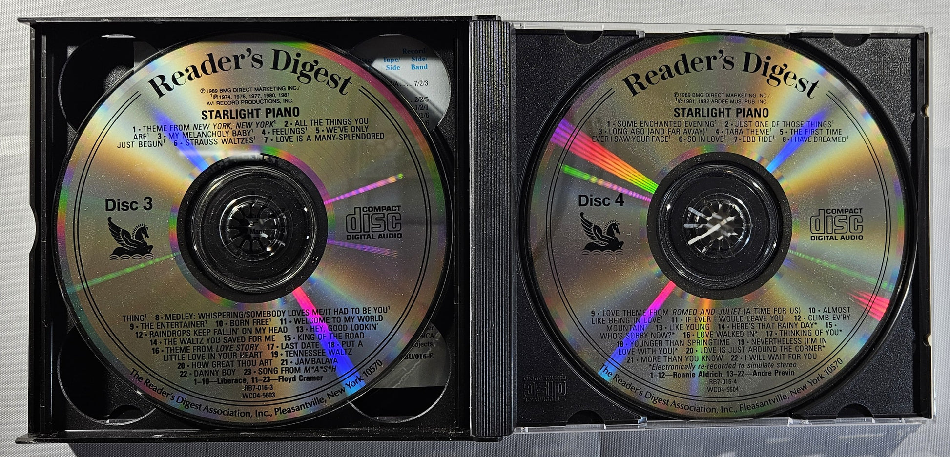 Various - Starlight Piano [1989 Compilation Remastered] [Used 4x CD]