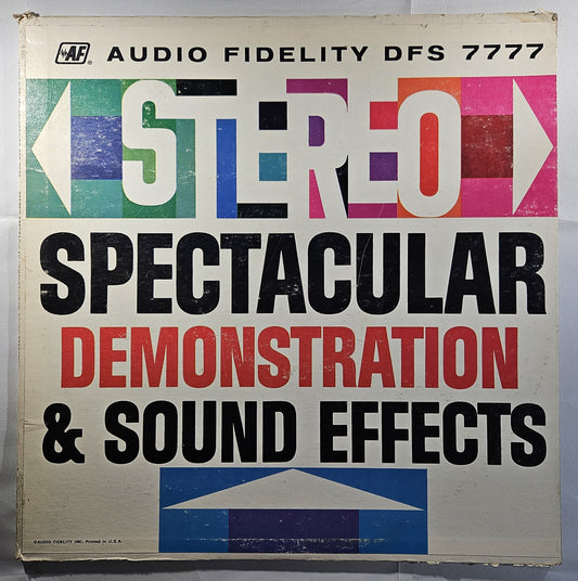 Stereo Spectacular Demonstration & Sound Effects [1963 Used Vinyl Record LP]