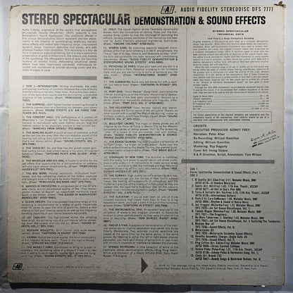 Stereo Spectacular Demonstration & Sound Effects [1963 Used Vinyl Record LP]