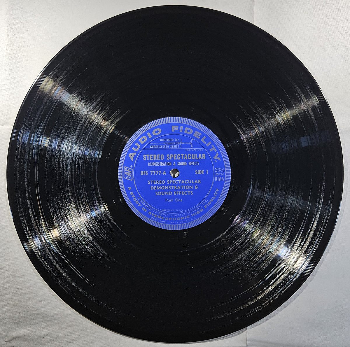 Stereo Spectacular Demonstration & Sound Effects [1963 Used Vinyl Record LP]