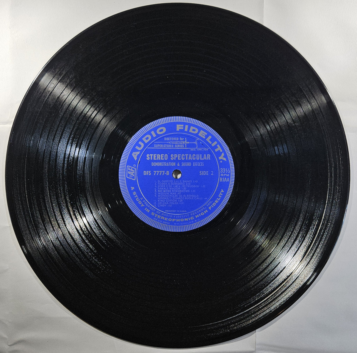 Stereo Spectacular Demonstration & Sound Effects [1963 Used Vinyl Record LP]