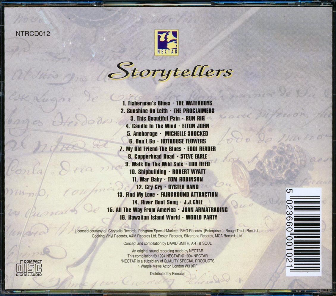 Various - Storytellers [1994 Compilation] [New CD]