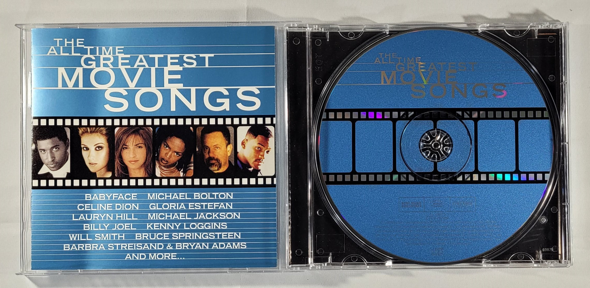 Various - The All Time Greatest Movie Songs [1999 Used CD]