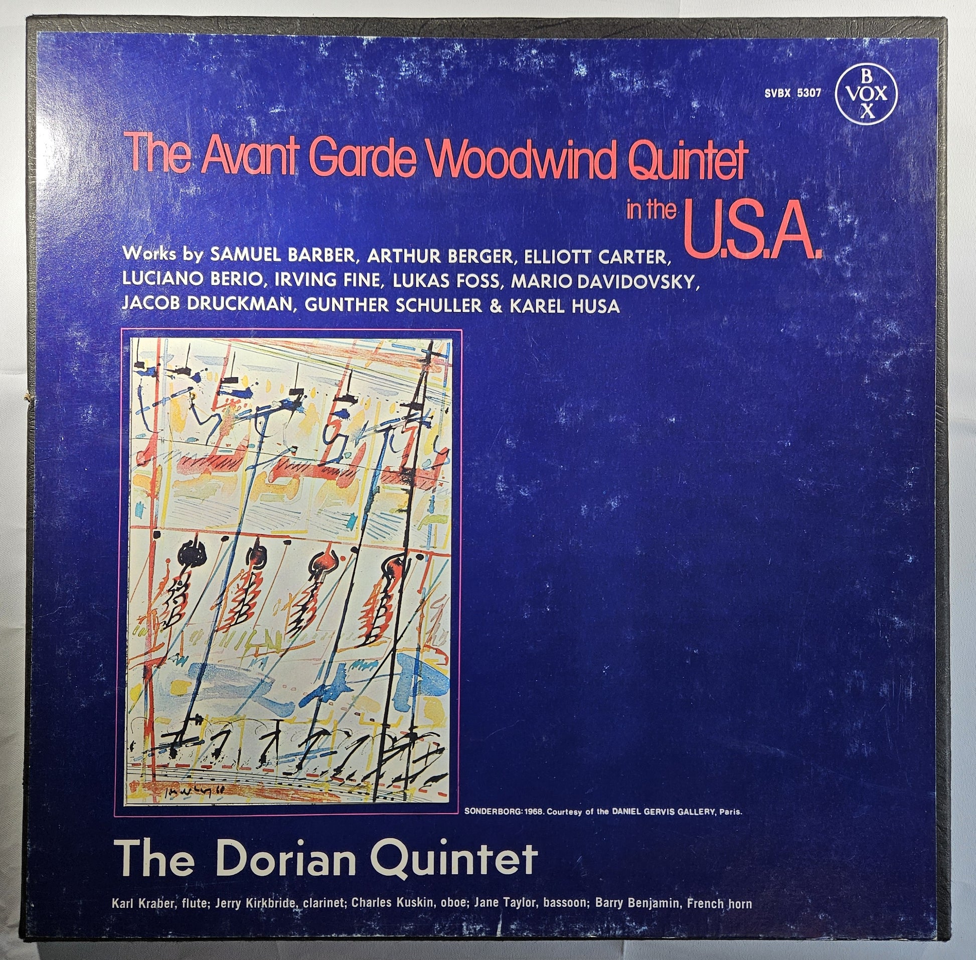 Various - The Avant Garde Woodwind Quintet in the U.S.A. [1977 Used Triple Vinyl LP]