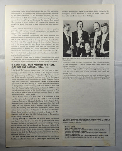 Various - The Avant Garde Woodwind Quintet in the U.S.A. [1977 Used Triple Vinyl LP]