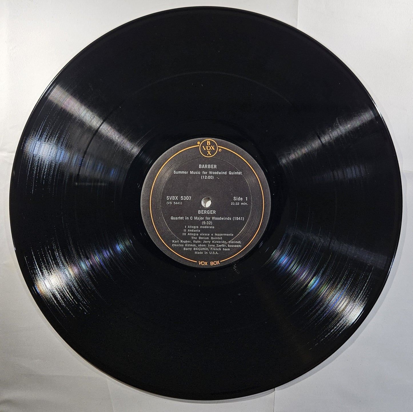 Various - The Avant Garde Woodwind Quintet in the U.S.A. [1977 Used Triple Vinyl LP]