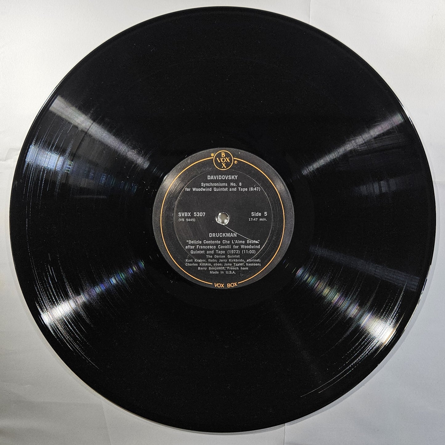 Various - The Avant Garde Woodwind Quintet in the U.S.A. [1977 Used Triple Vinyl LP]