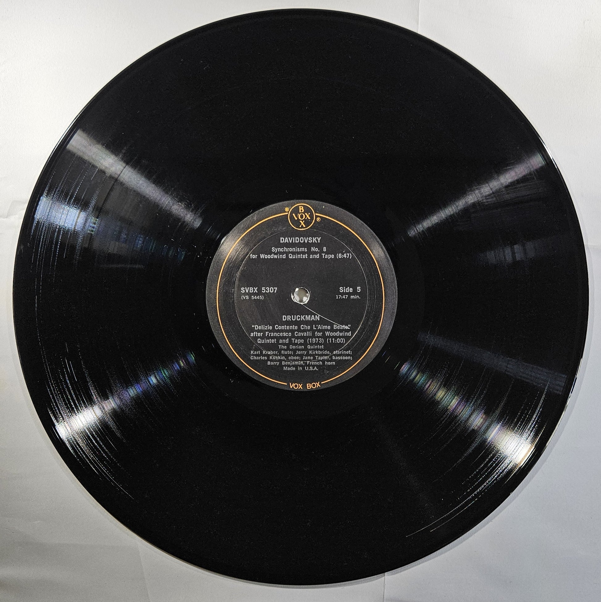 Various - The Avant Garde Woodwind Quintet in the U.S.A. [1977 Used Triple Vinyl LP]