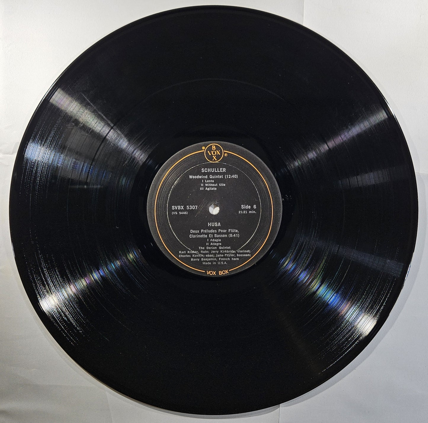 Various - The Avant Garde Woodwind Quintet in the U.S.A. [1977 Used Triple Vinyl LP]