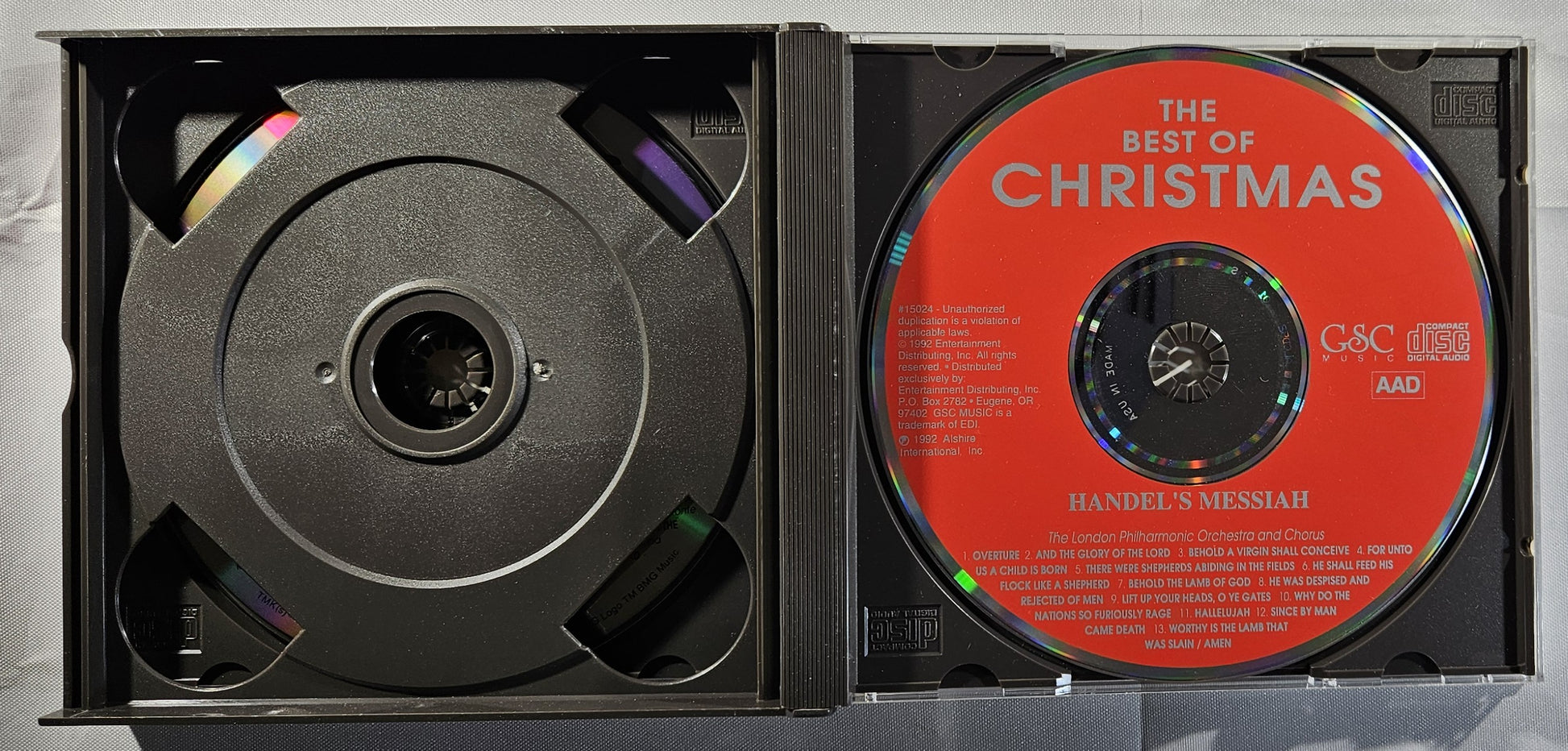 Various - The Best of Christmas [1992 Compilation] [Used Double CD]