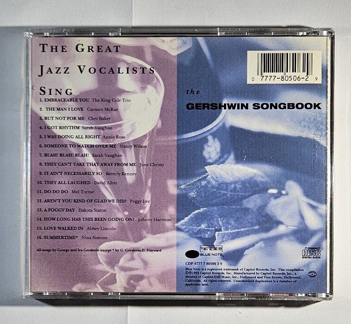 Various - The Great Jazz Vocalists Sing the Gershwin Songbook [1992 Used CD]