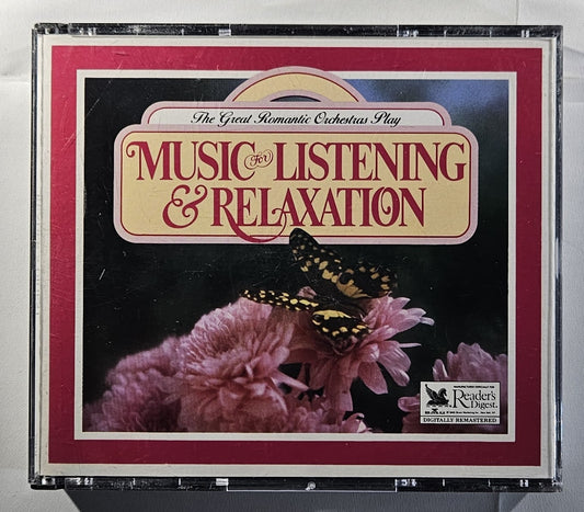 Various - The Great Romantic Orchestras Play Music for Listening & Relaxation [1993 Compilation] [Used 4xCD]