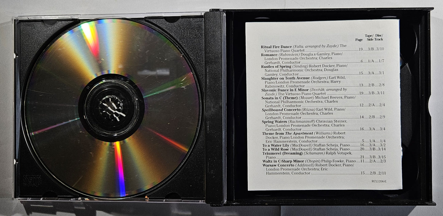 Various - The Great Romantic Piano Classics [1992 Compilation] [Used Triple CD]
