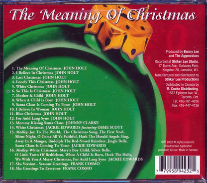 Various - Bunny Lee Presents The Meaning of Christmas [2002 Compilation] [New CD]