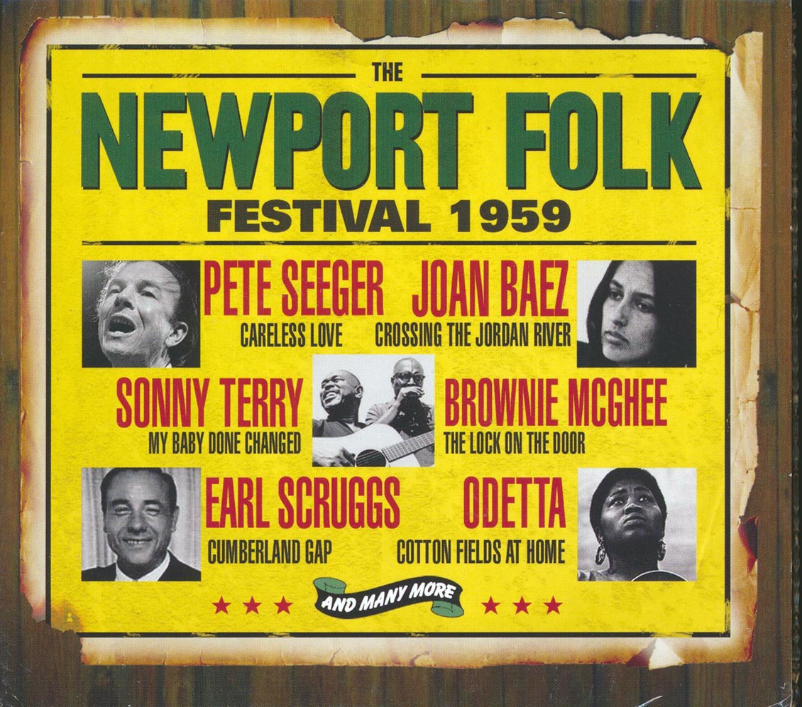 Various - The Newport Folk Festival 1959 [2011 Reissue] [New Triple CD]