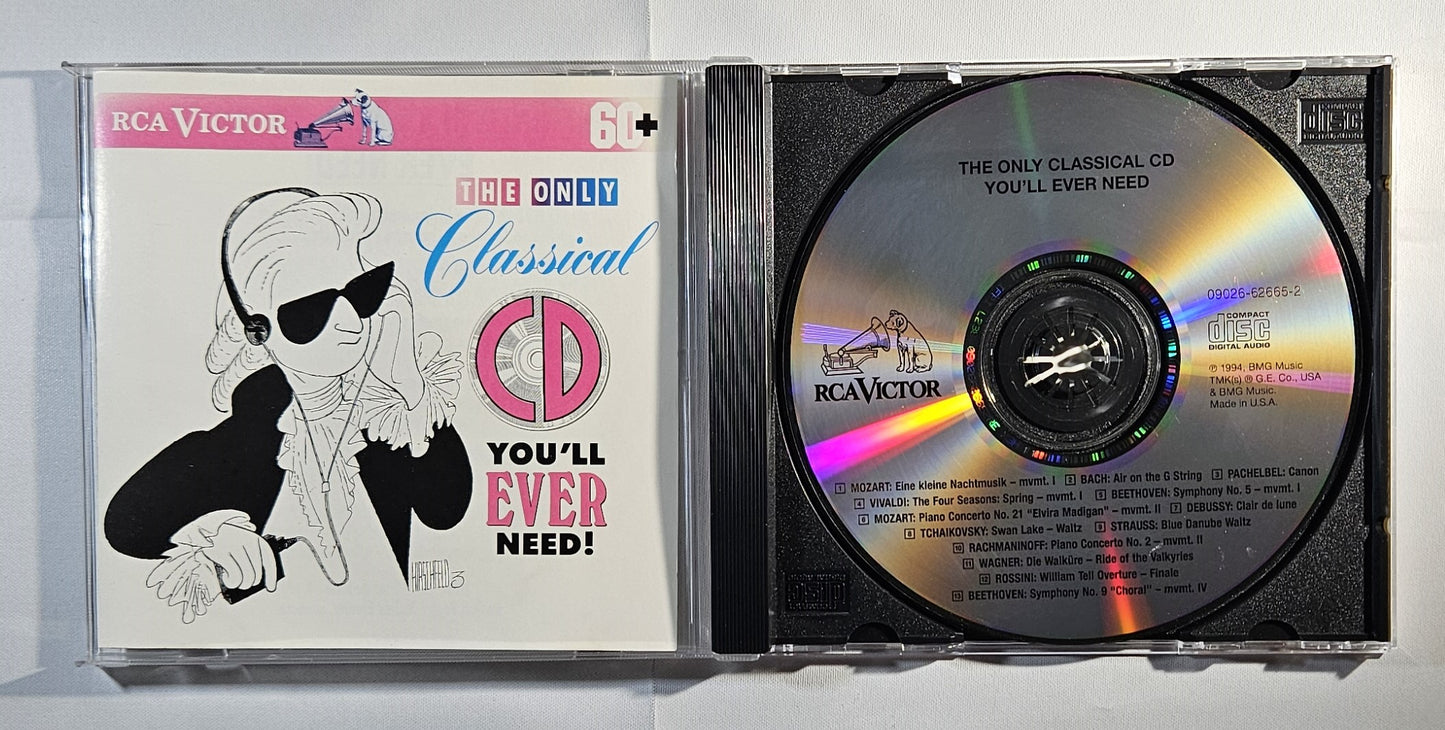 Various - The Only Classical CD You'll Ever Need! [1994 Compilation] [Used CD]