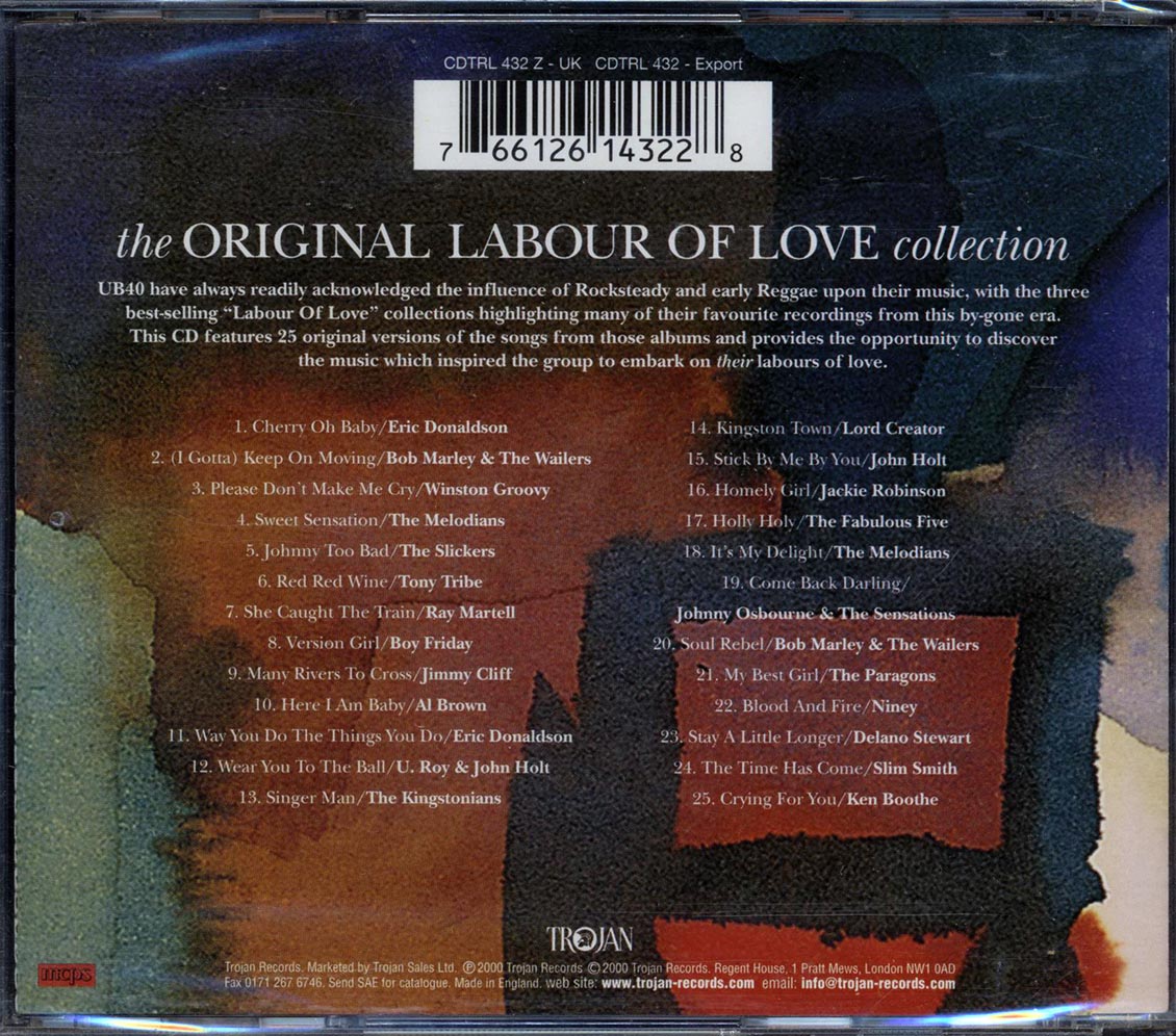 Various - The Original Labour of Love Collection [2000 Compilation] [New CD]