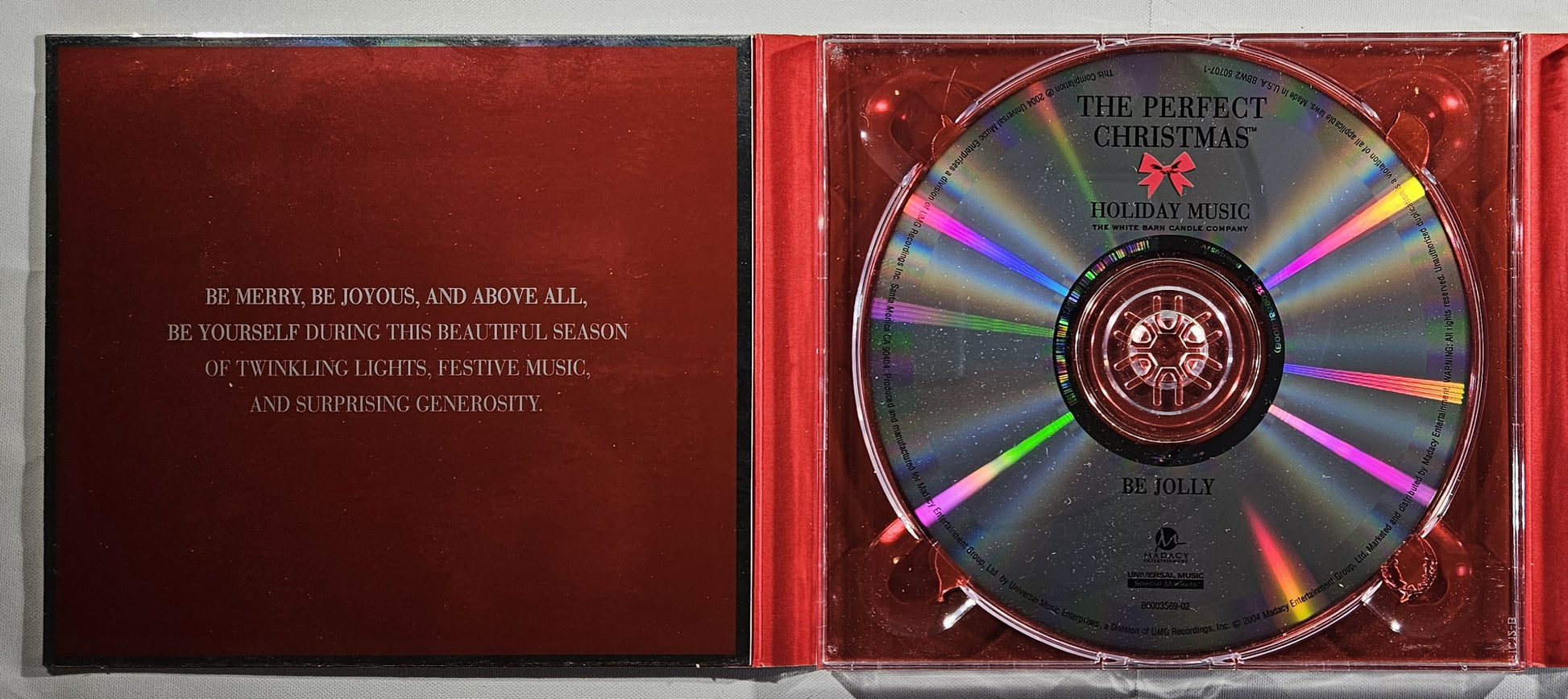 Various - The Perfect Christmas [2004 Used Double CD]