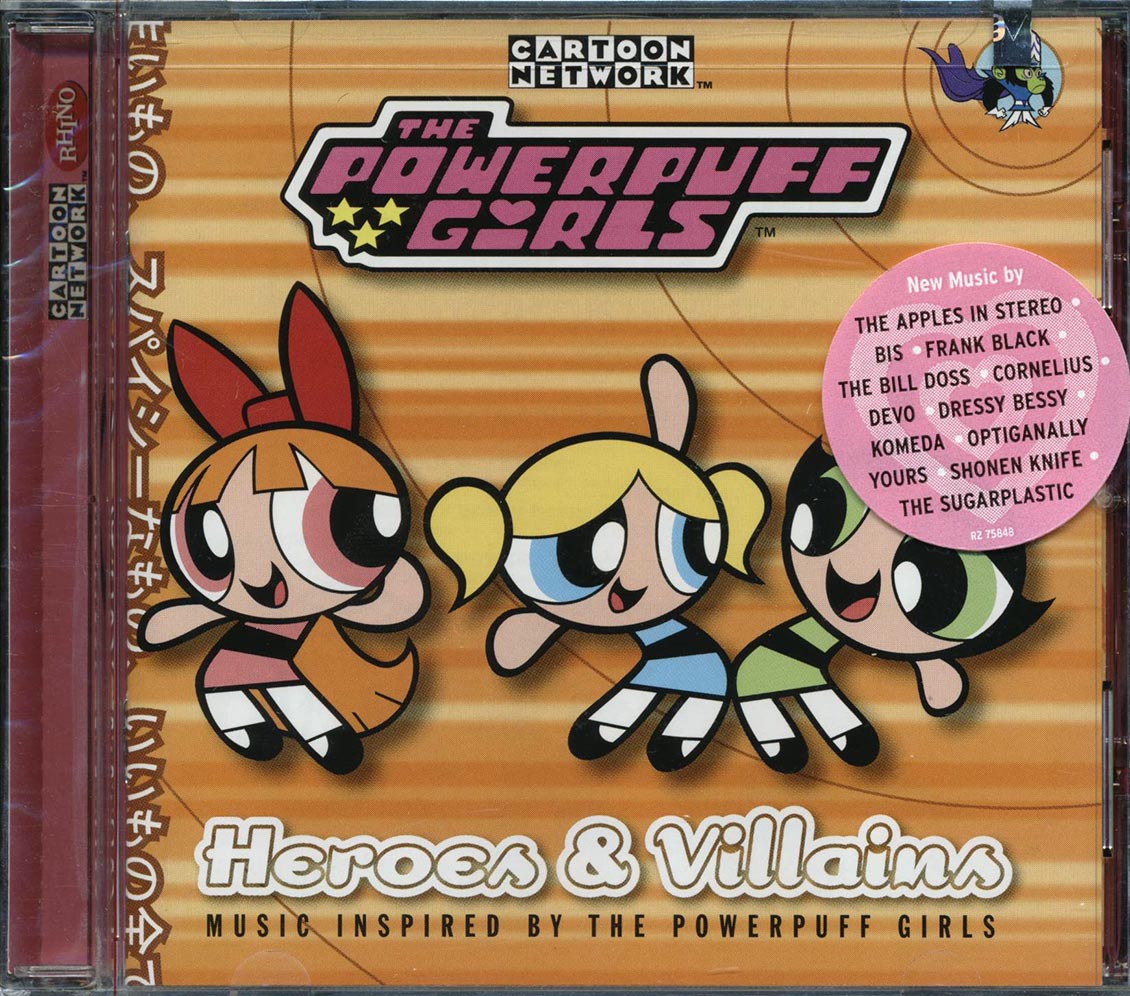 Various - The Powerpuff Girls - Heroes & Villains [2000 Compilation] [New CD]